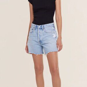 Agolde Parker Long Short in Parade Size 27